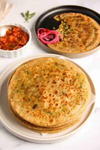 Simpal aloo paratha